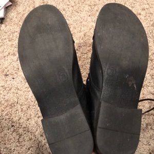 SM New York Shoes - SM New York Combat Boots - Gently Worn SM New York Shoes - SM New York Combat Boots - Gently Worn